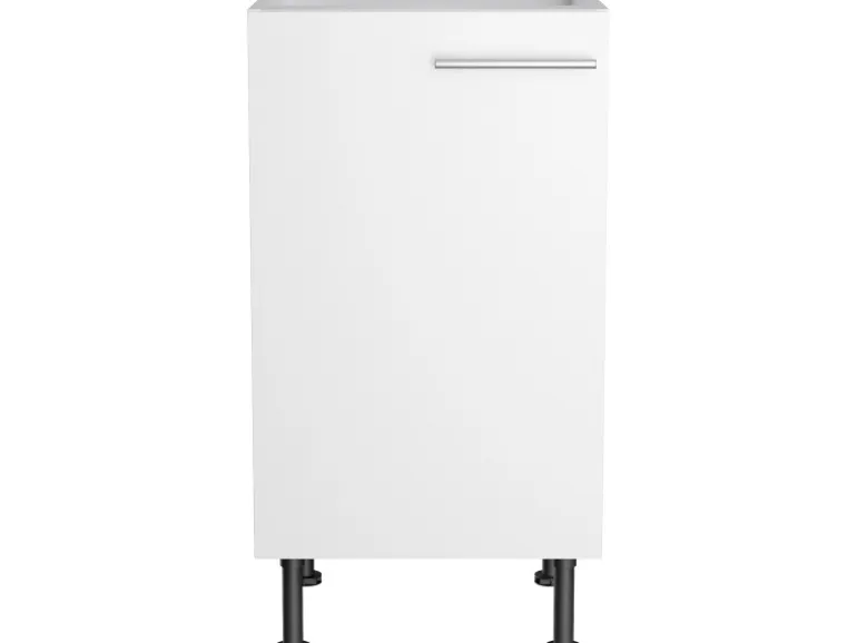 Optifit Küchen-Spülenunterschrank Bengt932 45 cm x 87 cm x 58,4 cm Weiß