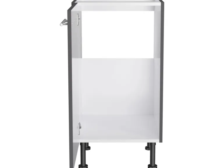 Optifit Küchen-Spülenunterschrank Ingvar420 45 x 87 x 58,4cm Anthrazit Matt