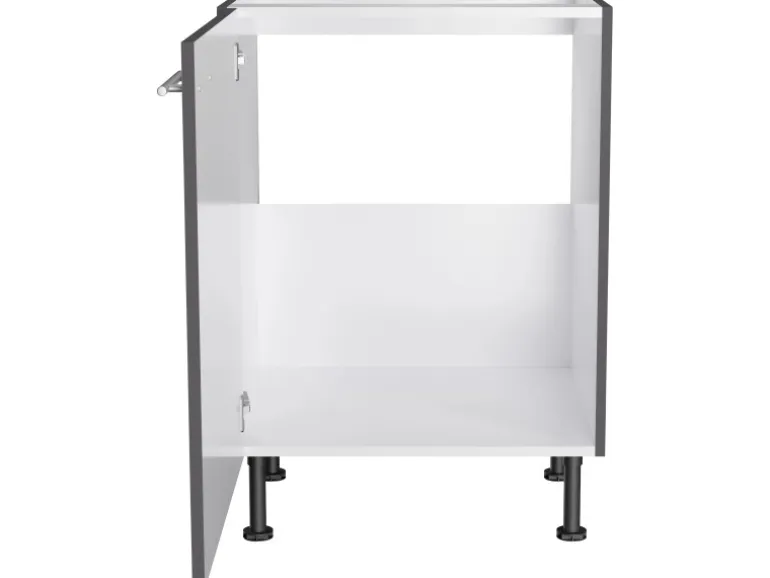 Optifit Küchen-Spülenunterschrank Ingvar420 60 x 87 x 58,4 cm Anthrazit Matt
