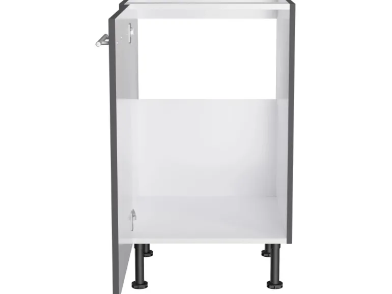 Optifit Küchen-Spülenunterschrank Ingvar420 50 x 87 x 58,4cm Anthrazit Matt