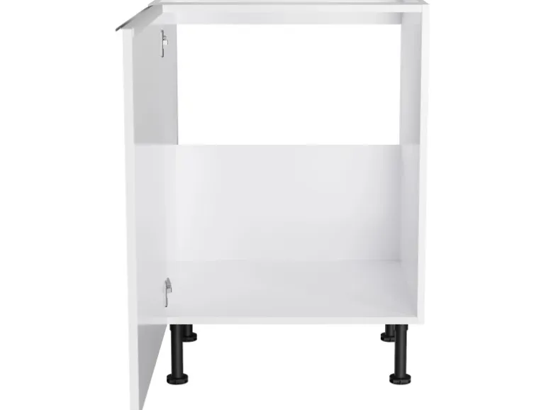 Optifit Küchen-Spülenunterschrank Arvid986 60 cm x 87 cm x 58,4 cm Weiß