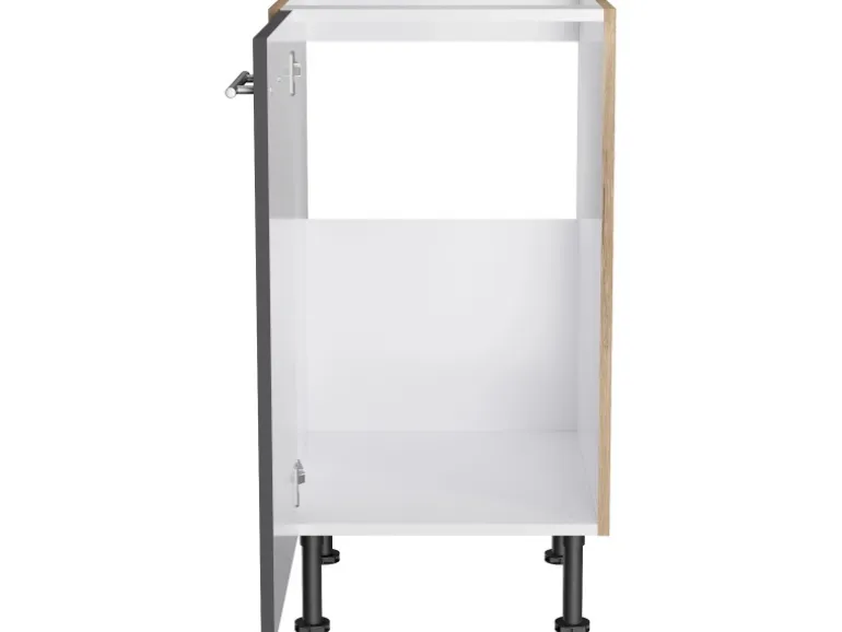 Optifit Küchen-Spülenunterschrank Jonte984 45x87x58,4cm Anthra.-WildEiche