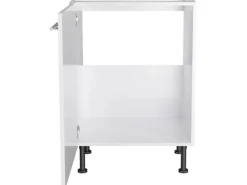 Optifit Küchen-Spülenunterschrank Bengt932 60 cm x 87 cm x 58,4 cm Weiß