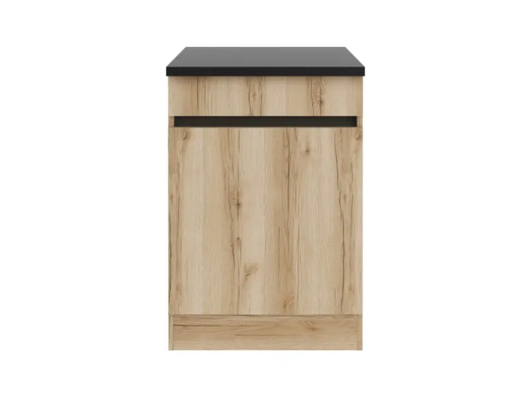 Optifit Küchen-Spülenunterschrank 60 x 88 x 60 cm Kaya290 Wildeiche Nachbildung