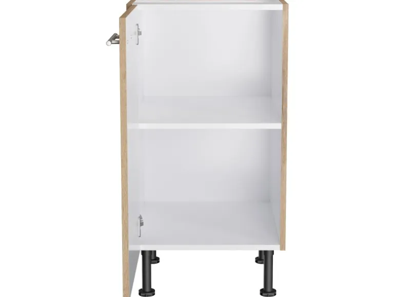 Optifit Küchen-Unterschrank Erik290 45 cm x 87 cm x 58,4 cm Wildeiche