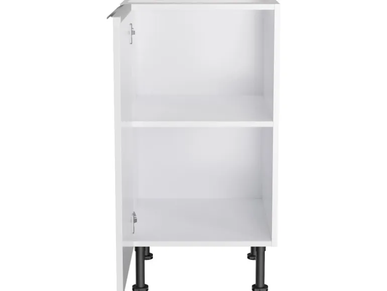 Optifit Küchen-Unterschrank Arvid986 45 cm x 87 cm x 58,4 cm Weiß