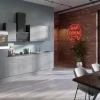 Optifit Küchenzeile Optikoncept Mats ohne E-Geräte 270 cm Basaltgrau