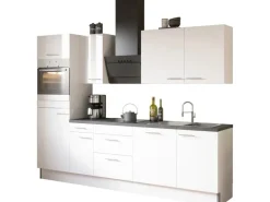 Optifit Küchenzeile Optikoncept Rurik 270 cm Weiß