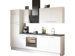Optifit Küchenzeile Optikoncept Bengt 270 cm Weiß