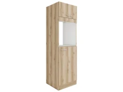 OPTIFIT Livorno290 Küchen-Geräteumbauschrank 60 cm Wildeiche Nachbildung