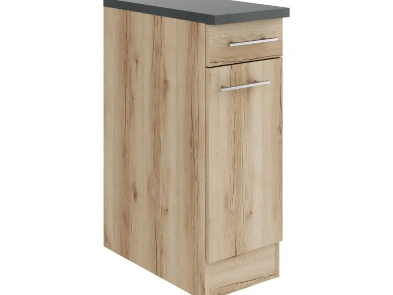 OPTIFIT Livorno290 Küchen-Unterschrank 30 cm Wildeiche Nachbildung