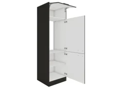 OPTIFIT Madrid420 Küchen-Geräteumbauschrank 60 cm Anthrazit Matt
