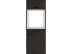OPTIFIT Madrid420 Küchen-Geräteumbauschrank 60 cm Anthrazit Matt