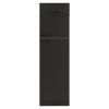 OPTIFIT Madrid420 Küchen-Geräteumbauschrank 60 cm Anthrazit Matt