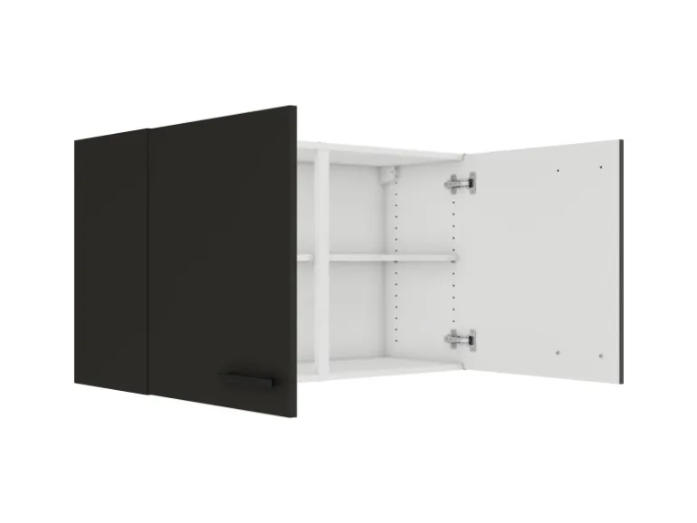 OPTIFIT Madrid420 Küchen-Oberschrank 100 cm Anthrazit Matt