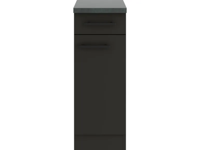 OPTIFIT Madrid420 Küchen-Unterschrank 30 cm Anthrazit Matt
