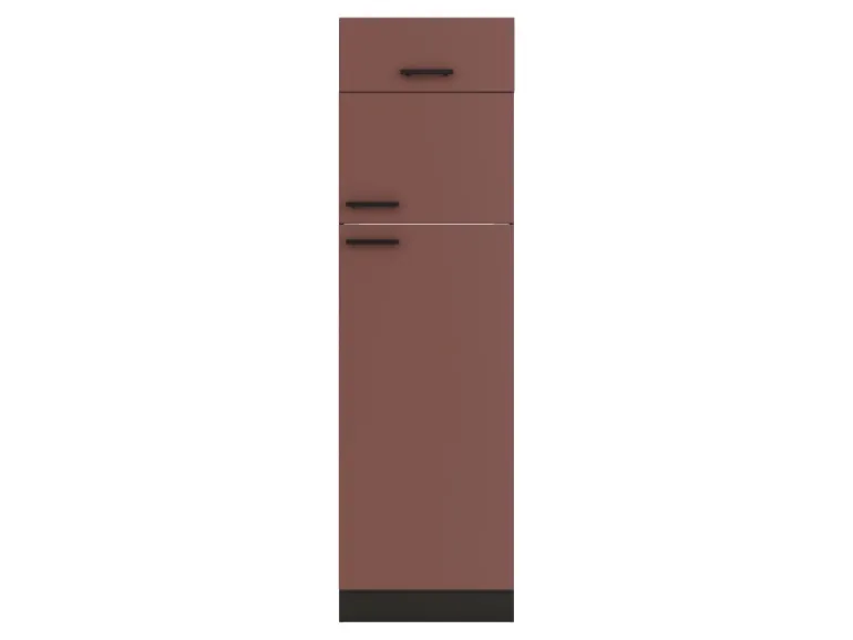 OPTIFIT Nizza407 Küchen-Geräteumbauschrank 60 cm Rostrot