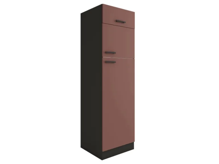 OPTIFIT Nizza407 Küchen-Geräteumbauschrank 60 cm Rostrot