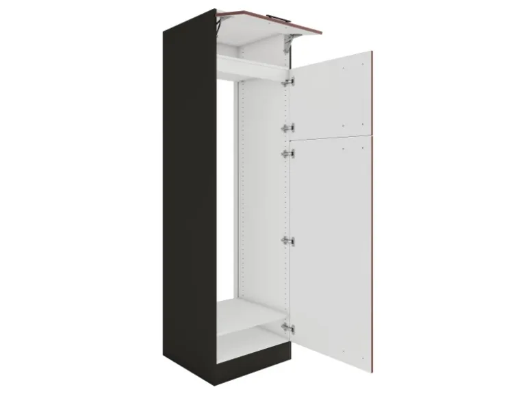 OPTIFIT Nizza407 Küchen-Geräteumbauschrank 60 cm Rostrot
