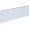 Optifit Sockelleiste mit Dichtung für OPTIkomfort 180 cm x 16,3 cm Weiß