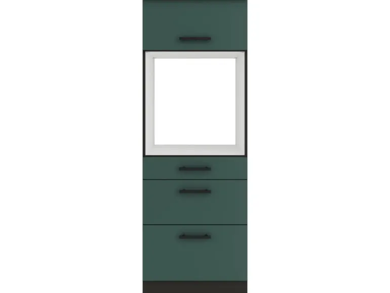OPTIFIT Verona405 Küchen-Geräteumbauschrank 60 cm Steingrün