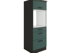 OPTIFIT Verona405 Küchen-Geräteumbauschrank 60 cm Steingrün