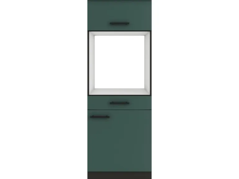 OPTIFIT Verona405 Küchen-Geräteumbauschrank 60 cm Steingrün