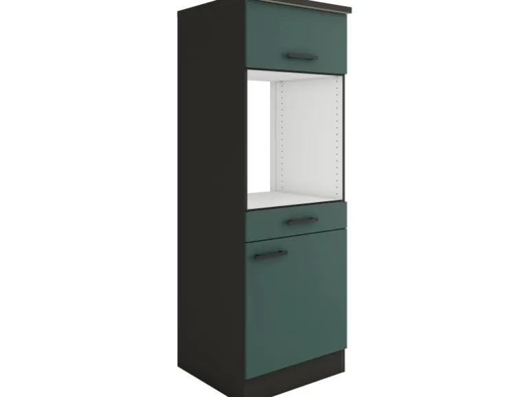 OPTIFIT Verona405 Küchen-Geräteumbauschrank 60 cm Steingrün