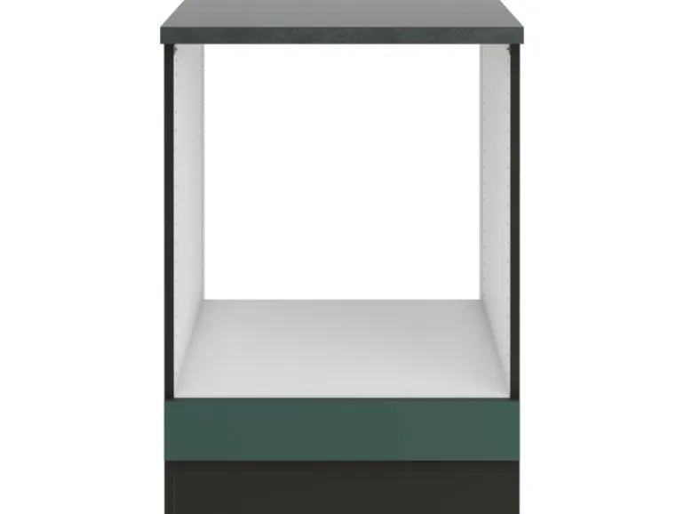 OPTIFIT Verona405 Küchen-Herdumbau 60 cm Steingrün