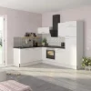 Optifit Winkelküche Optikoncept Rurik 270 cm Weiß