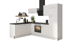 Optifit Winkelküche Optikoncept Bengt 270 cm Weiß