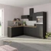 Optifit Winkelküche Optikoncept Ingvar 270 cm Anthrazit