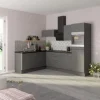 Optifit Winkelküche Optikoncept Mats ohne E-Geräte 270 cm Basaltgrau