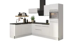 Optifit Winkelküche Optikoncept Arvid 270 cm Weiß
