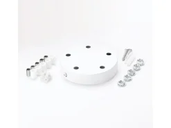 Orion Lightstyle Deckenbaldachin 5 Auslässe Weiß Ø 120 mm