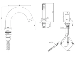 Ottofond Einhebelmischer-Wannenarmatur S3000 Chrom