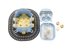 PaulGurkes Duschsystem Antik Set Unterputz Regendusche Retro Nostalgie