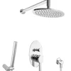 PaulGurkes Unterputz Duschsystem Brausegarnitur Oval Set