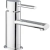 PaulGurkes Wasserhahn Einhandmischer oval Waschbeckenarmatur Mischbatterie
