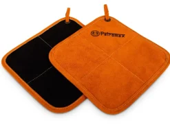 Petromax Aramid Topflappen Paar Schwarz-Orange