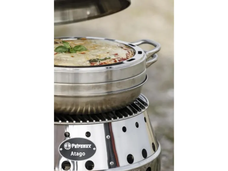 Petromax Backblech für Camping Backofen Edelstahl