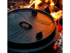 Petromax Dutch Oven FT9 Schwarz mit Standfüßen 7,5 l Ø 23,9 cm