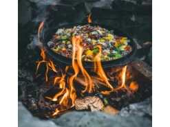 Petromax Dutch Oven FT1 Schwarz mit Standfüßen ca. 1,1 l