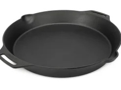Petromax Feuerpfanne FP50H-T Schwarz mit 2 Henkeln Gusseisen Ø 50 cm