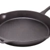 Petromax Feuerpfanne FP35-T Schwarz mit Stiel Gusseisen Ø 35 cm