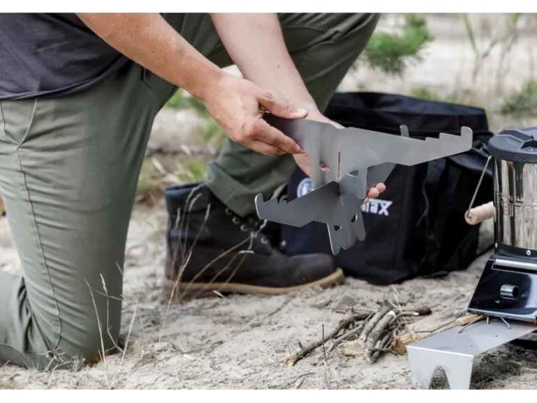 Petromax Grillplatte mit Kochkreuz für Raketenofen