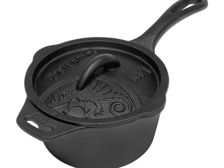 Petromax Kasserolle mit Deckel Gusseisern