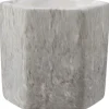 Pflanzgefäß Marmor 8,2 cm x 9 cm x 9 cm Mehrfarbig Steingrau-Braun