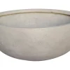 Pflanzschale Poroso 42,5 cm x 42,5 cm x 18,5 cm Grau