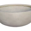 Pflanzschale Poroso 36 cm x 36 cm x 15 cm Grau